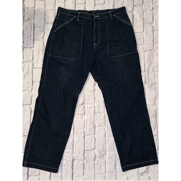Phat Farm Other - Phat Farm Baggy Hip Hop Jeans Skate Y2K 40 x 33‎ Streetwear *flaw